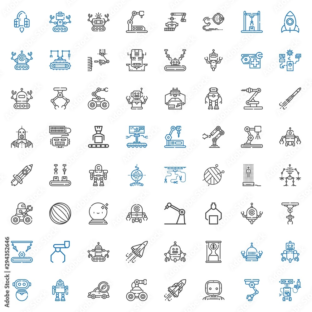 future icons set future icons set