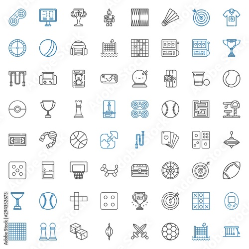 game icons set