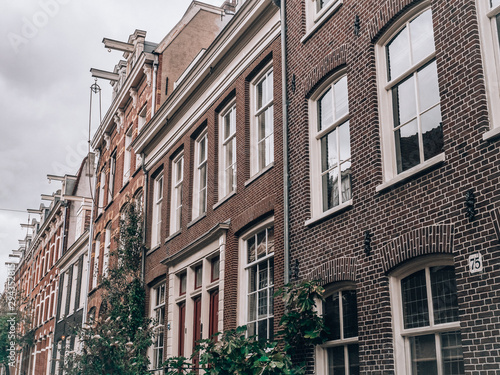 Traditional Houses and Architecture in Amsterdam, The Netherlands © SmallWorldProduction