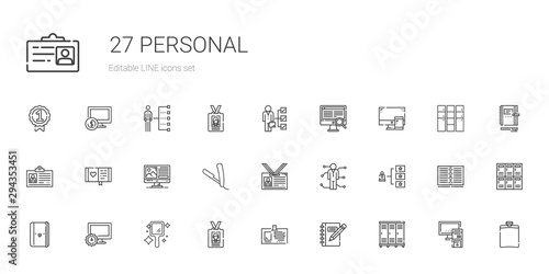 personal icons set