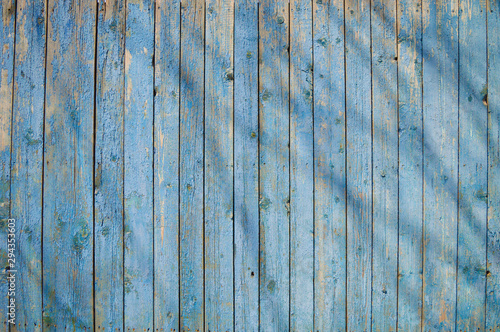 Vintage wood background with peeling paint
