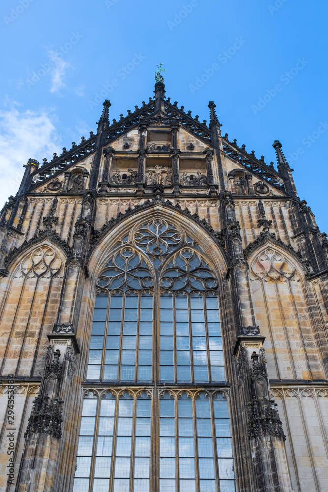 Fassade des Doms von Münster/Deutschland