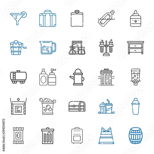 container icons set