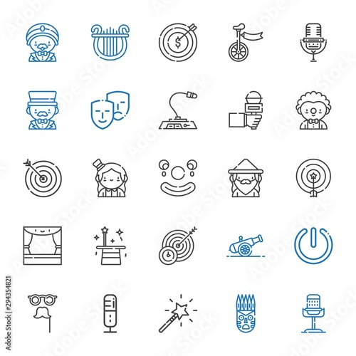 performance icons set