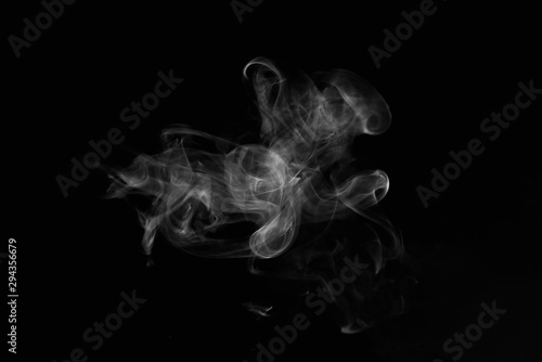 effect smoke back & white stock image back ground