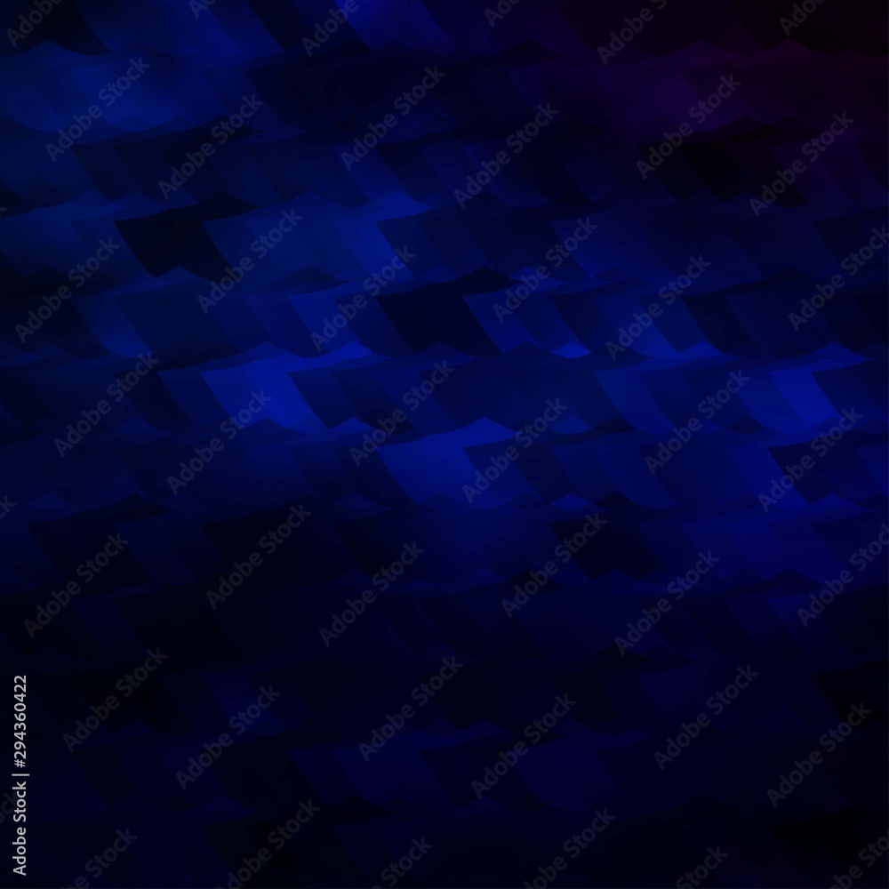 Dark BLUE vector template in hexagonal style. Dark BLUE vector template in hexagonal style.