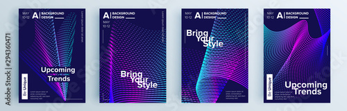 Modern abstract covers set, minimal covers design. Colorful geometric background, vector illustration.