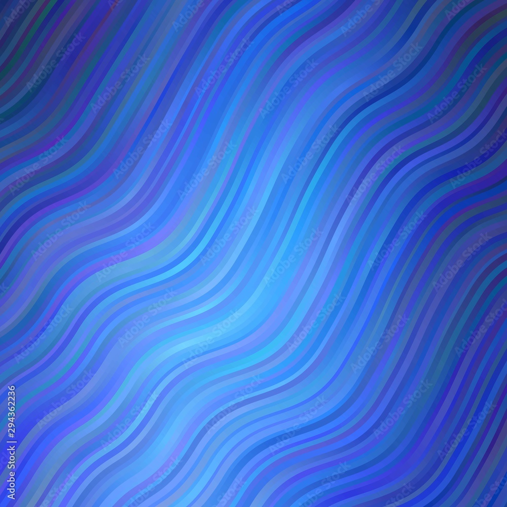 Light BLUE vector texture with wry lines. Brand new colorful illustration with bent lines. Template for your UI design. Light BLUE vector texture with wry lines. Brand new colorful illustration with bent lines. Template for your UI design.