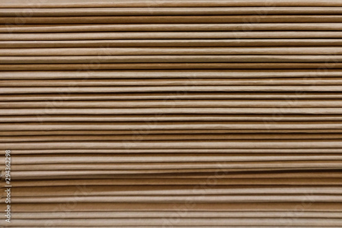 Texture of a large stack of cardboard, background