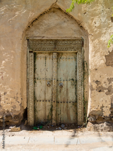 Middle East  Arabia  Sultanate of Oman  Abandoned mud village Ibra