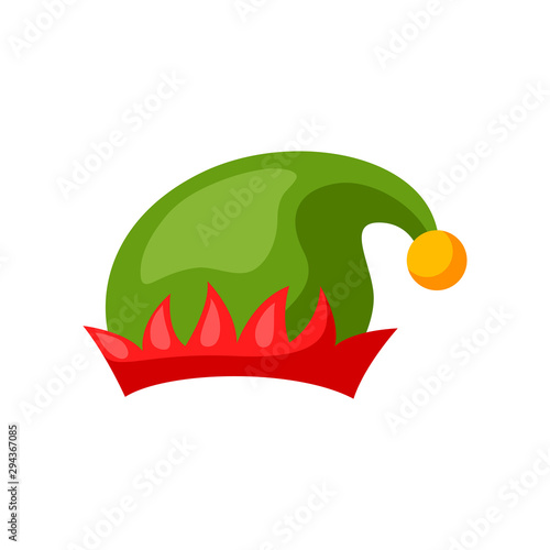 Merry Christmas hat of elf.