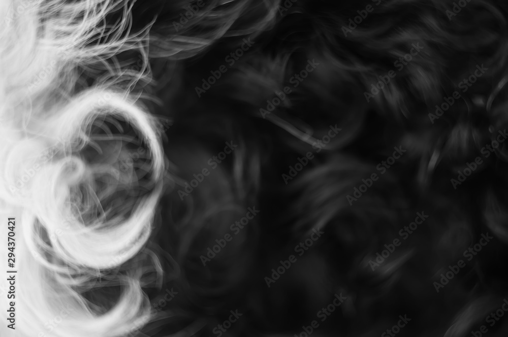Obraz premium Black and white abstract pattern background