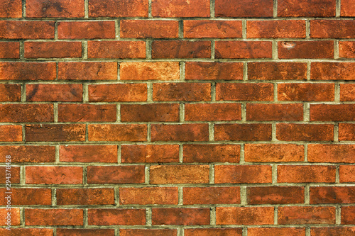 Old brick wall with beautiful patterns texture background photo