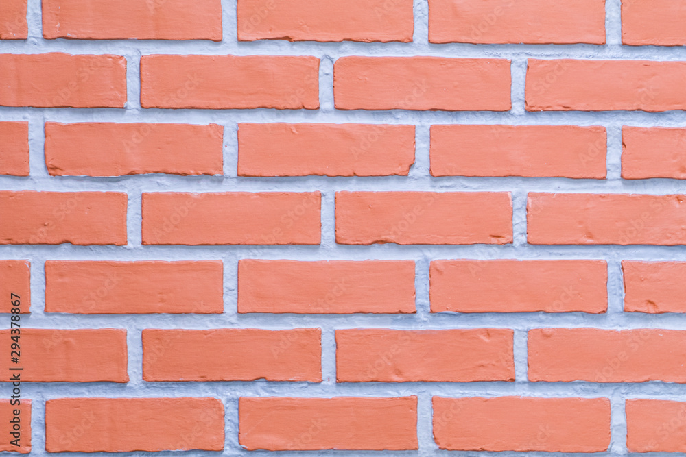 Obraz premium red brick wall for texture or background