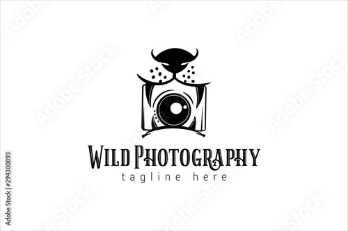 wild photography logo template