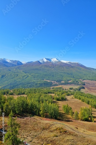 landscape in the mountains