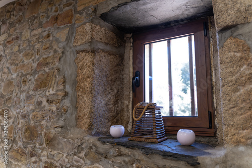 window in an old house