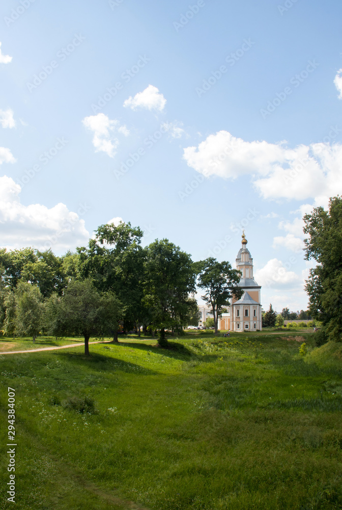 Uglich. Yaroslavl region. Church of the Kazan icon of the mother of God. Golden ring of Russia.