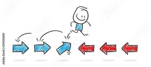 Stickman Blue: Change, Right. (Nr. 114)	