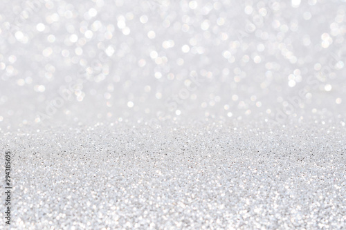 silver glitter abstract background 