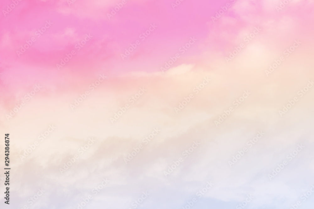 Obraz premium cloud background with a pastel colour