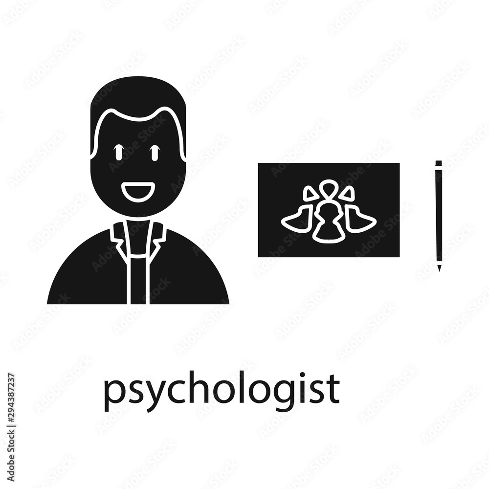 Isolated object of psychologist and therapy logo. Set of psychologist and psychology stock vector illustration. Isolated object of psychologist and therapy logo. Set of psychologist and psychology stock vector illustration.