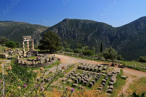 Tholos of Delphi, Delphi, Mount Parnassus, Greece