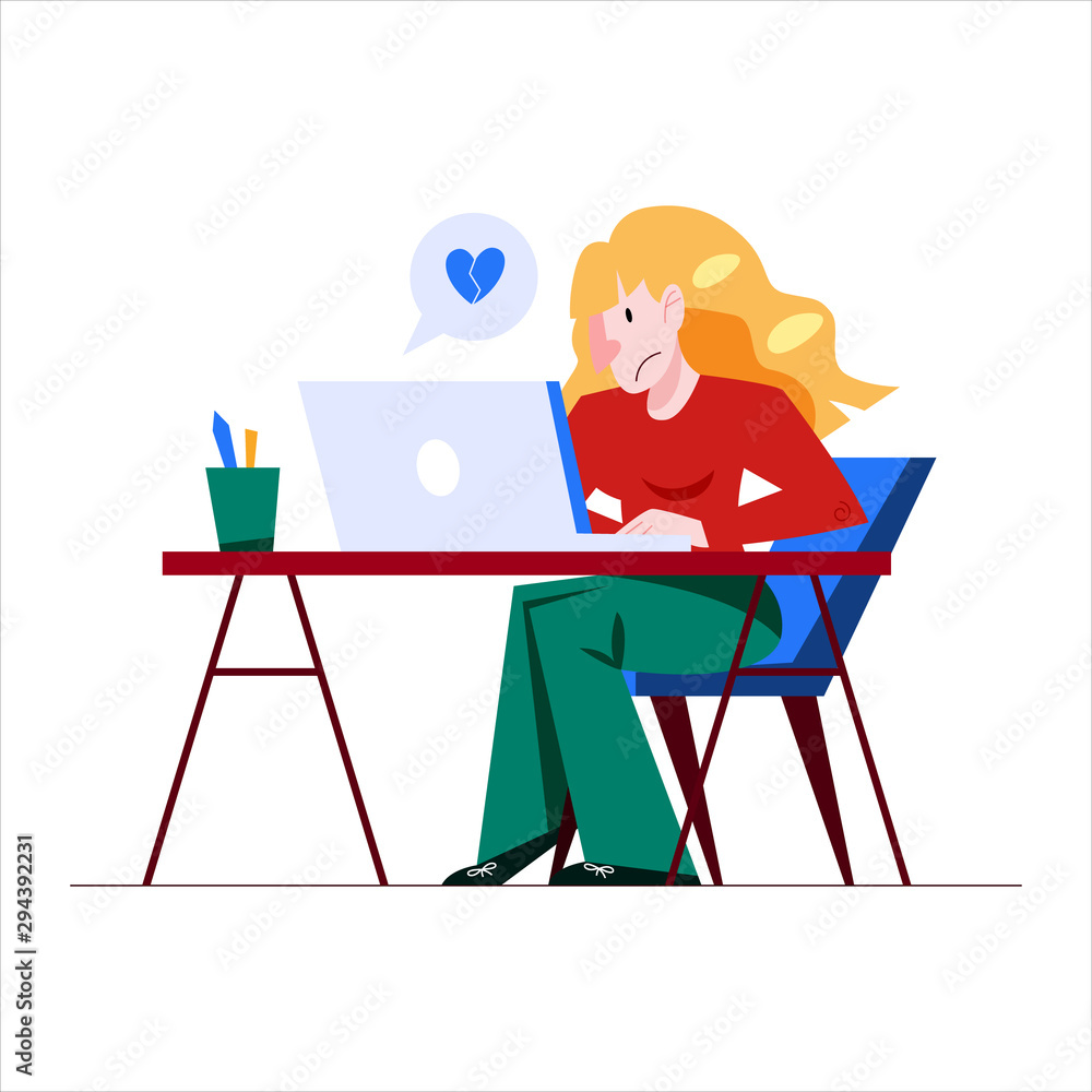 Woman with laptop computer Woman with laptop computer
