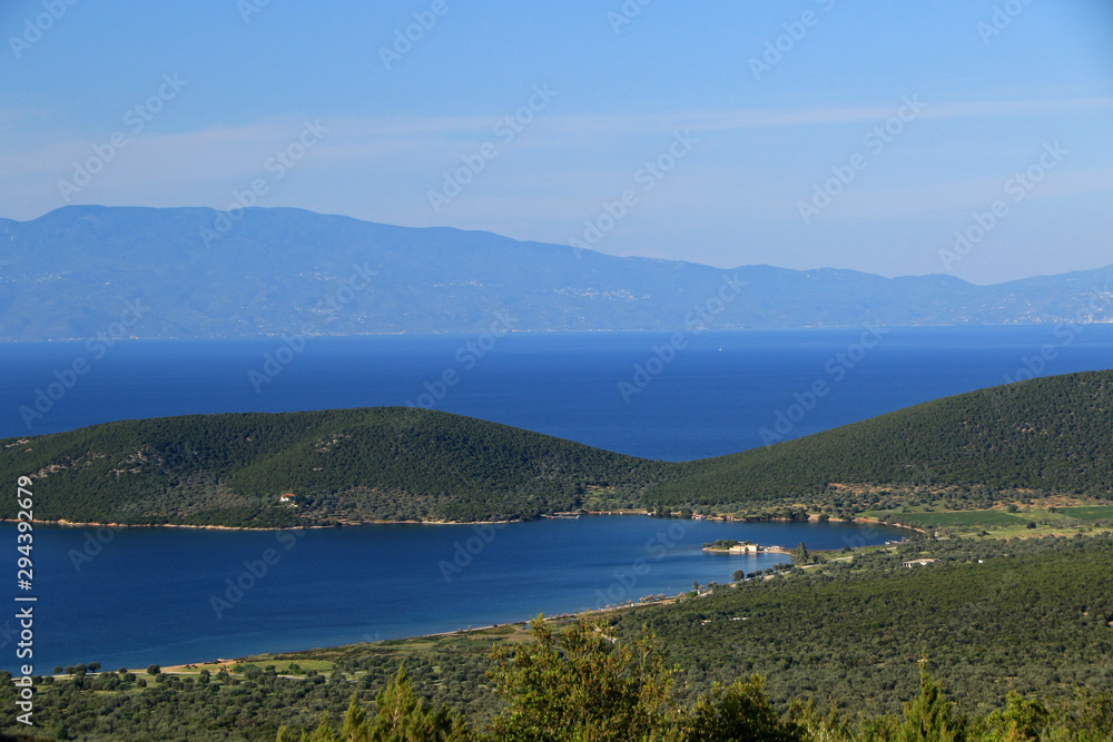 Landscape of Sourpi area,  Magnesia, Thessaly, Greece 