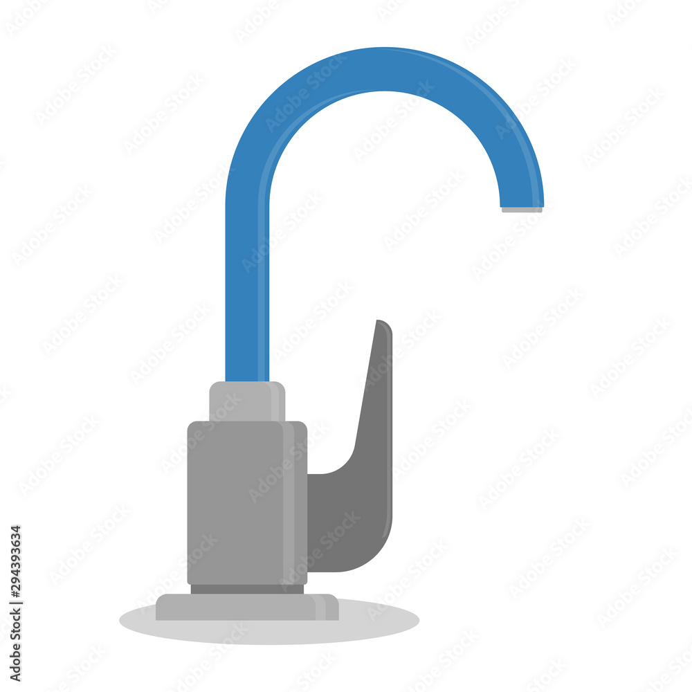 Faucet, kitchen and bathroom tap. Water tool. Faucet, kitchen and bathroom tap. Water tool.