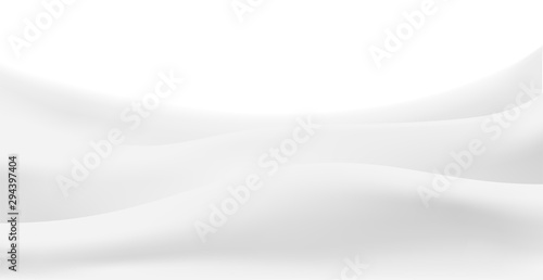 Rippled wavy milk. Beautiful background. Realistic design. Shiny silk fabric. Vector illustration.