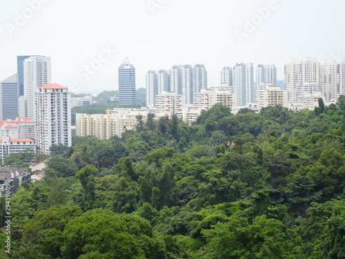 view of hong kong city