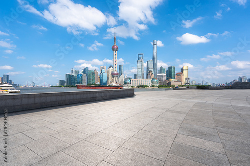 shanghai city skyline