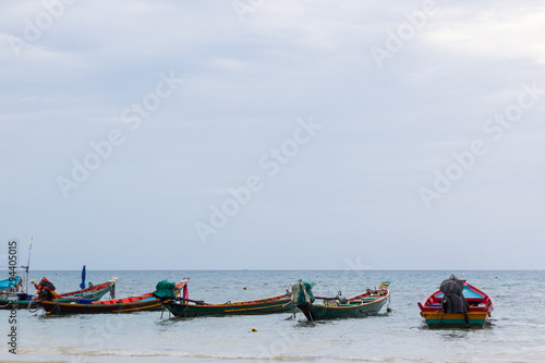 Wallpaper Mural barcas en isla de Koh Thao, Tailandia Torontodigital.ca