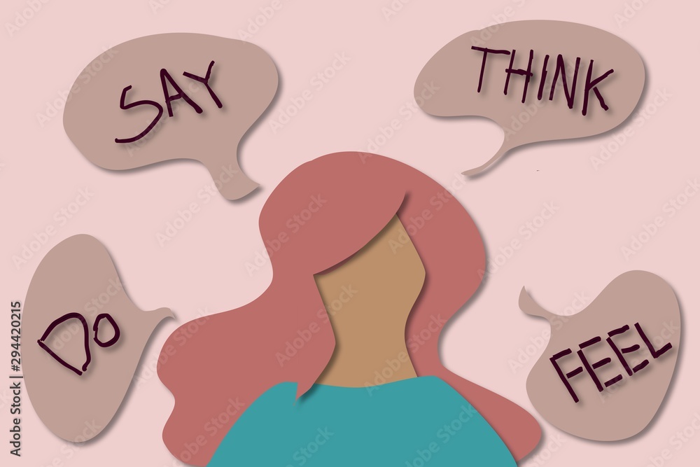Illustration of Empathy Map Concept. Show audience insight how they say, think, do and feel. Illustration of Empathy Map Concept. Show audience insight how they say, think, do and feel.