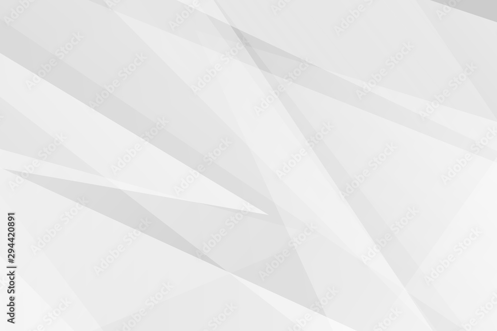 Fototapeta premium Abstract white and grey on light silver background modern design. Vector illustration EPS 10.