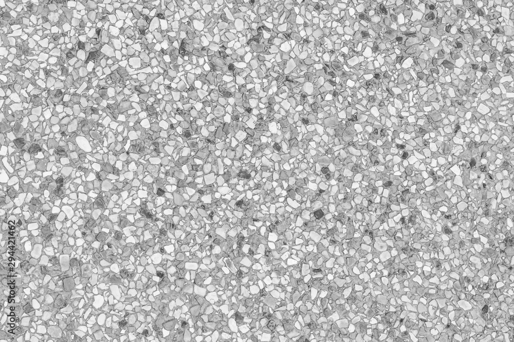 Black and White stone wall small pebbles background Black and White stone wall small pebbles background