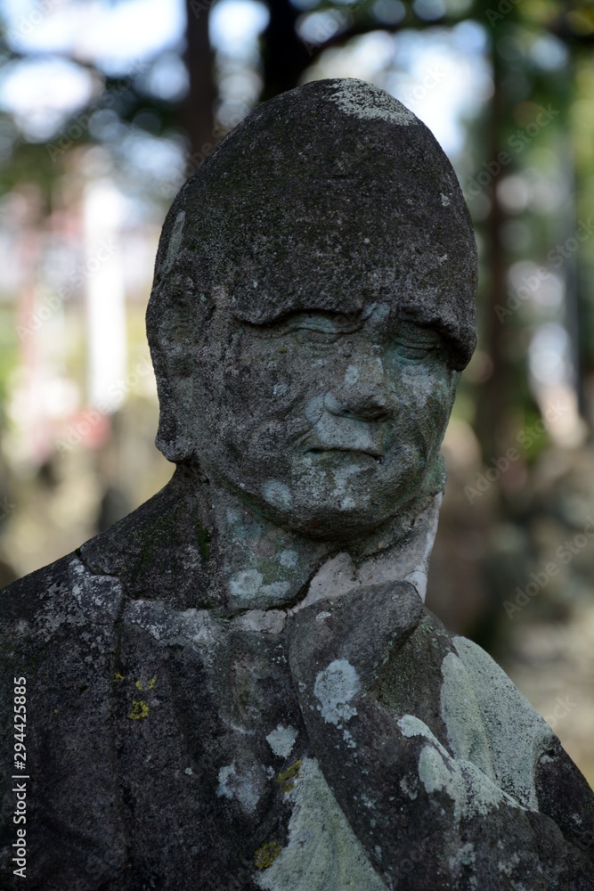 Enlightened arhats, Kawagoe, Japan