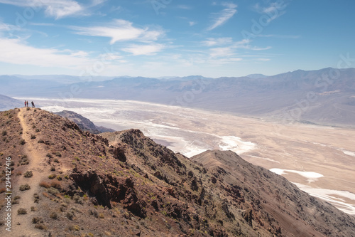 Dante s View  from 11 000  Telescope Peak to -281  Badwater Basin. Death Valley National Park  California  USA