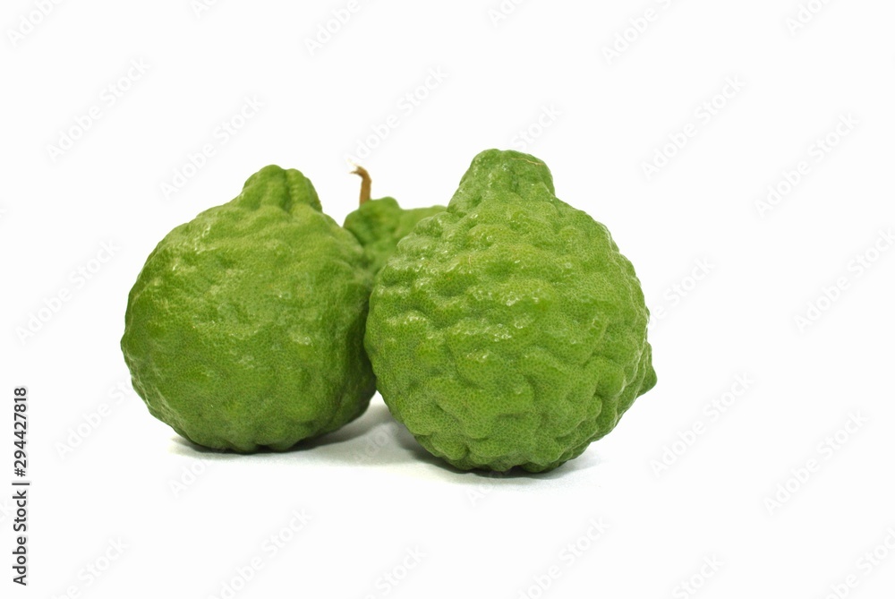 Obraz premium Bergamot on a white background