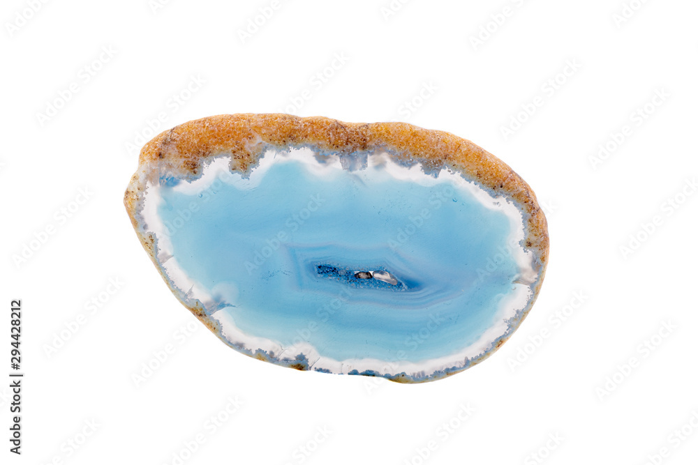 macro mineral stone agate on a white background macro mineral stone agate on a white background