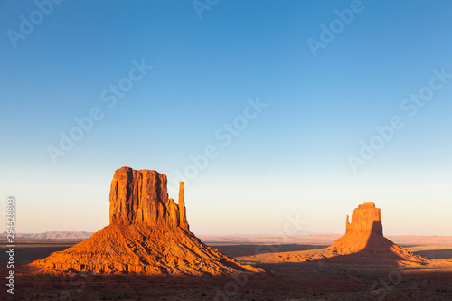 atardecer en el Monument Valley