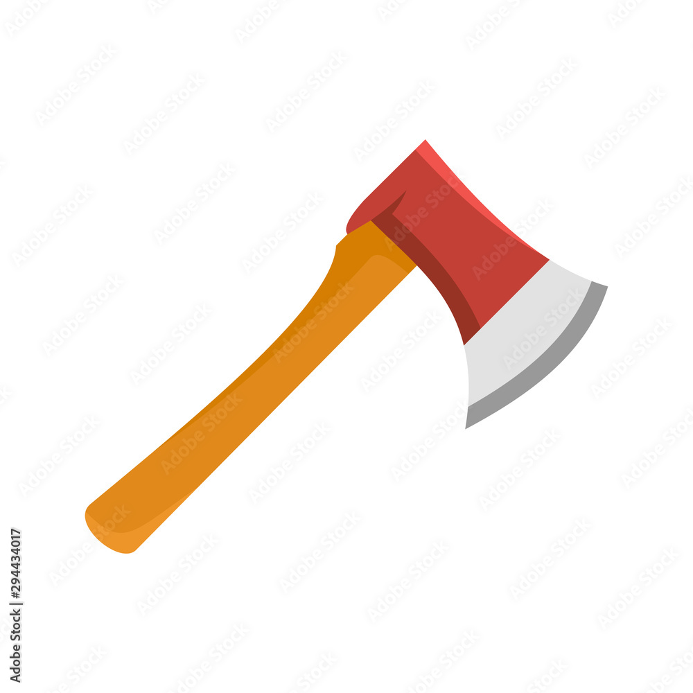 Home axe icon. Flat illustration of home axe vector icon for web design Home axe icon. Flat illustration of home axe vector icon for web design
