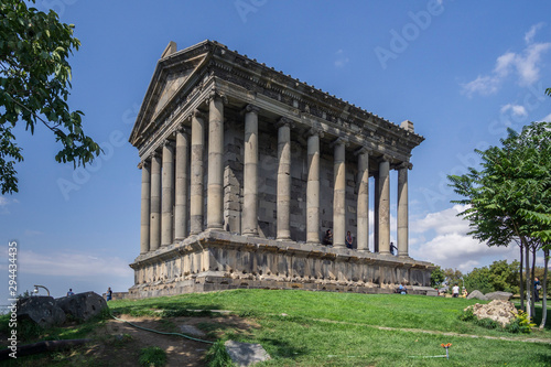 Ancient temple in Garni, Armenia