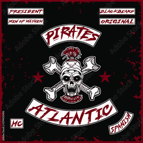 motorcycle gang signs and symbols illustration graphic design 