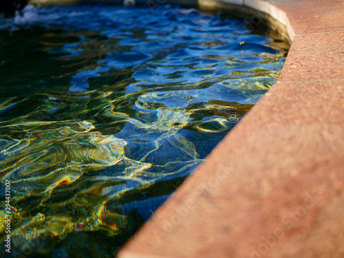 San Diego water during sunset