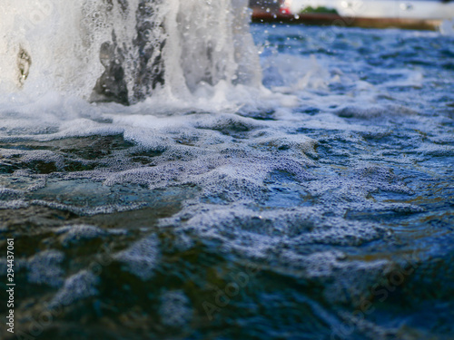 San Diego water during sunset