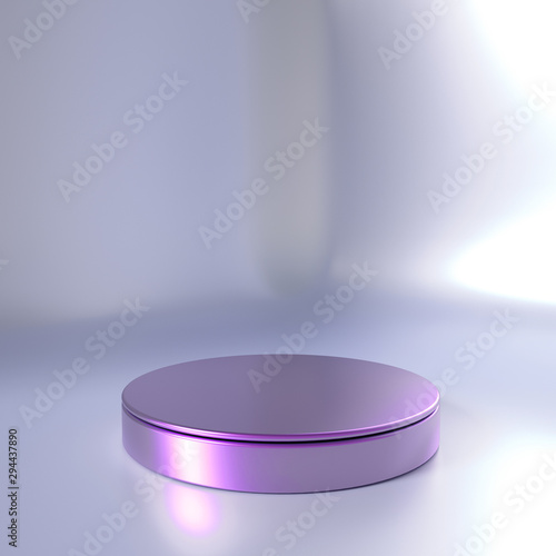 Elegant, beautiful abstract background with elements, studio, pedestal, minimalism. 3d illustration, 3d ..rendering.