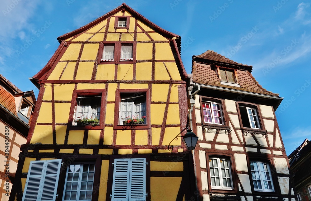 Fototapeta premium Fachwerkhäuser, Colmar, Elsass
