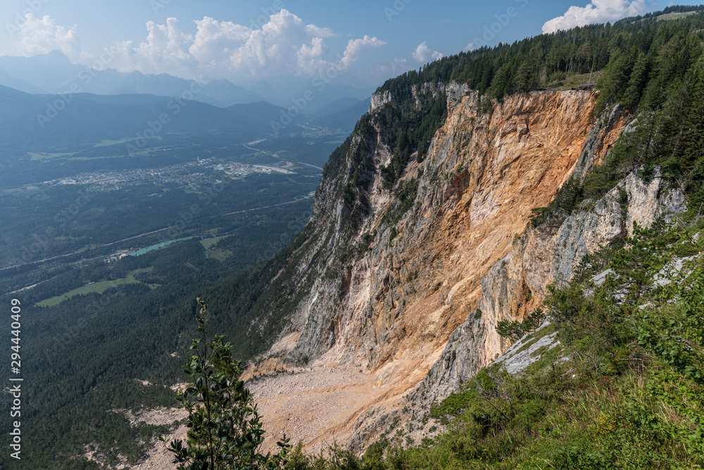 Fototapeta premium rote Wand